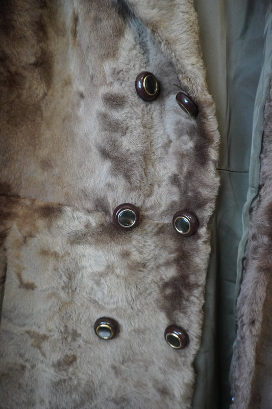 Manteau fourrure marron Paul Elenka – Taille – L