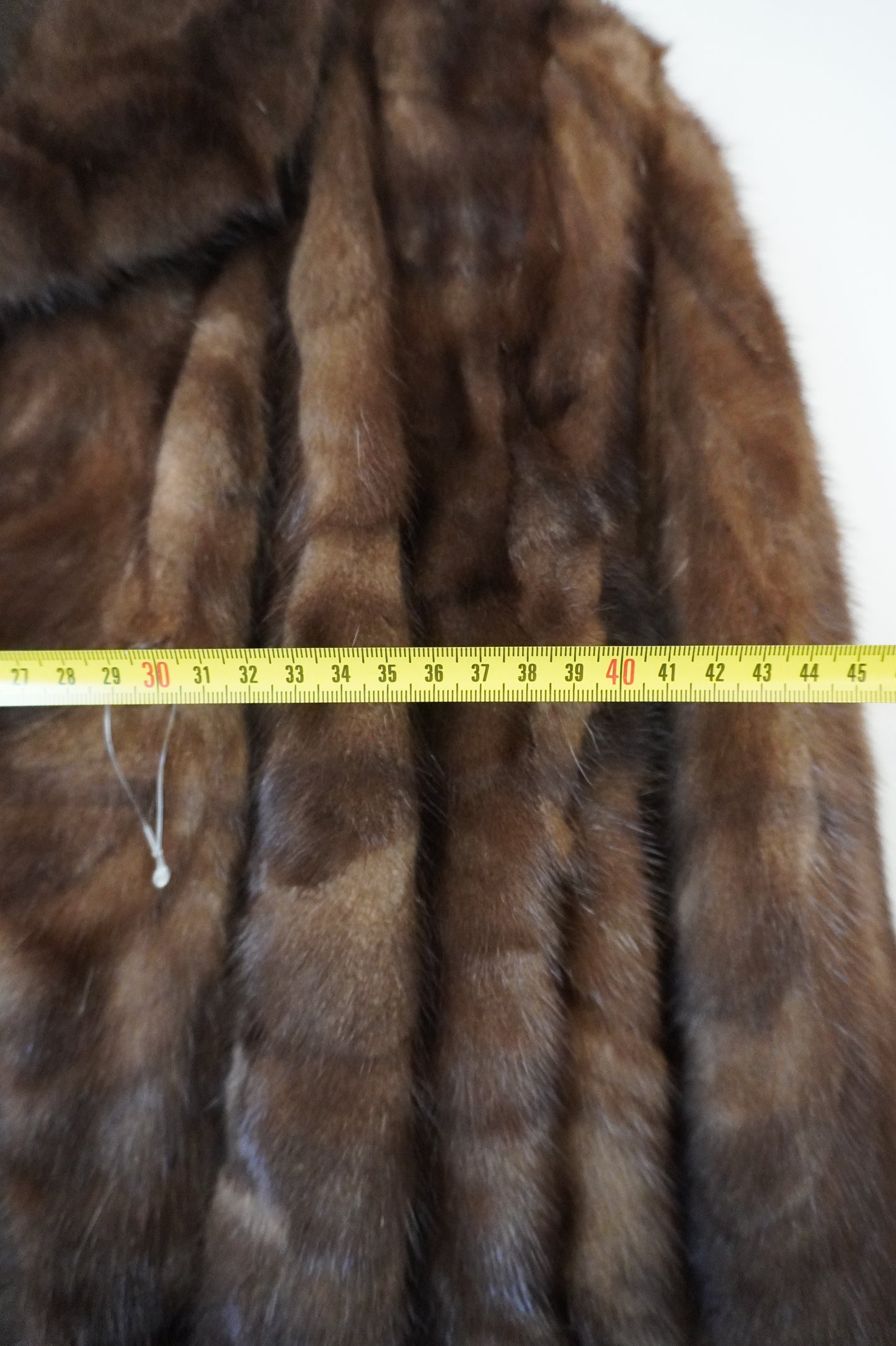 Manteau fourrure marron – Taille – L