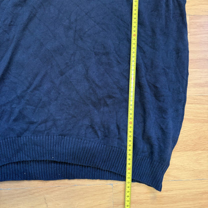 Pull en maille sans manche bleu marine - Chaps - Taille L