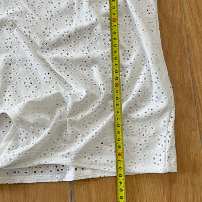 Top blanc Billtornade – Taille XXL