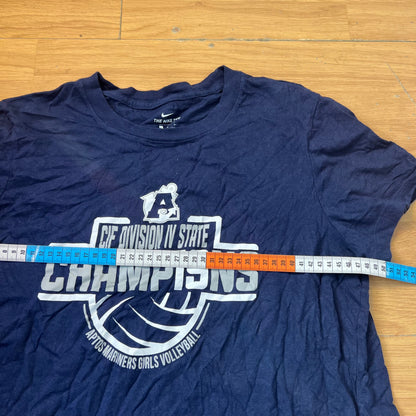 T-shirt bleu foncé - Nike - Taille L