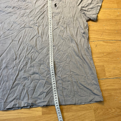 T-shirt gris col V - Ralph Lauren - Taille XL