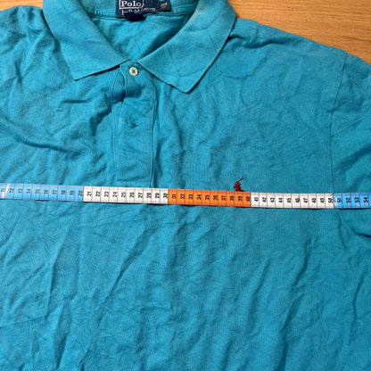 Polo bleu aqua Ralph Lauren – Taille – XXL