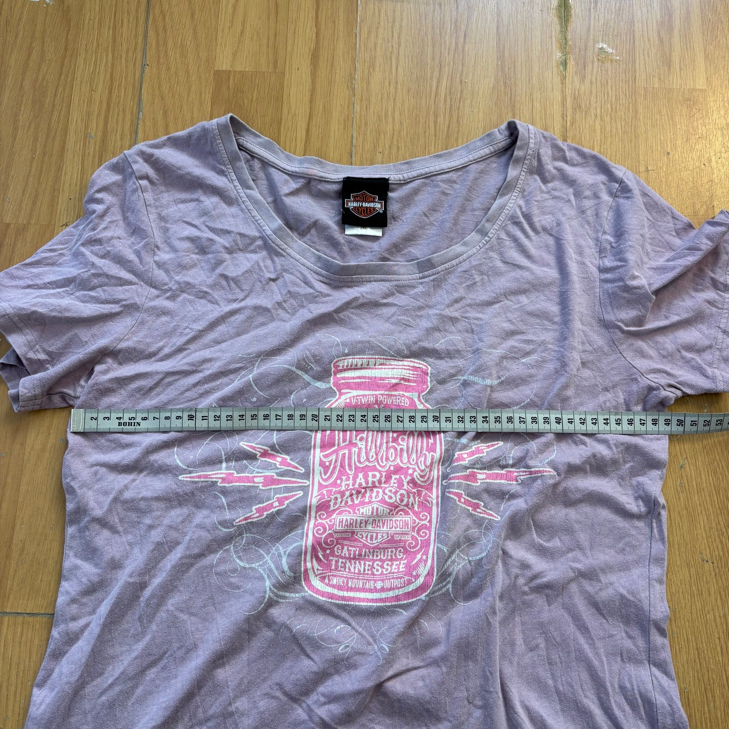 T-shirt violet - Harley Davidson - Taille 2XL