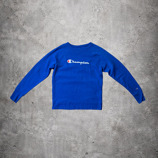 Sweat sans capuche bleu - Champion - Taille M
