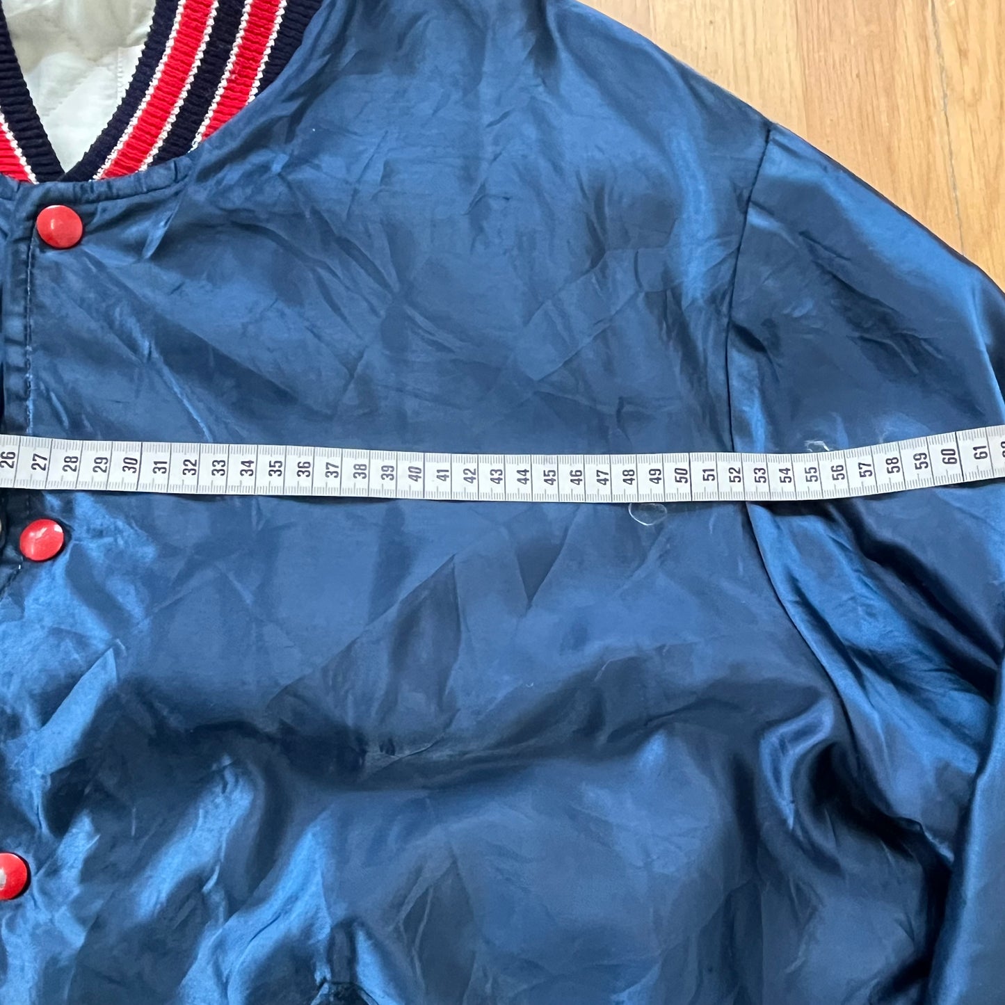 Bomber DeLong bleu foncé – Taille L