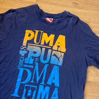 T-shirt bleu foncé - Puma - Taille M