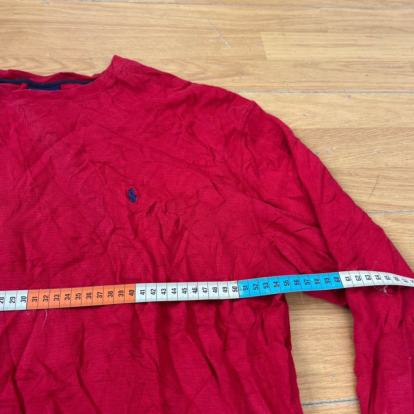 T-shirt manches longues rouge - Ralph Lauren - Taille 2XL