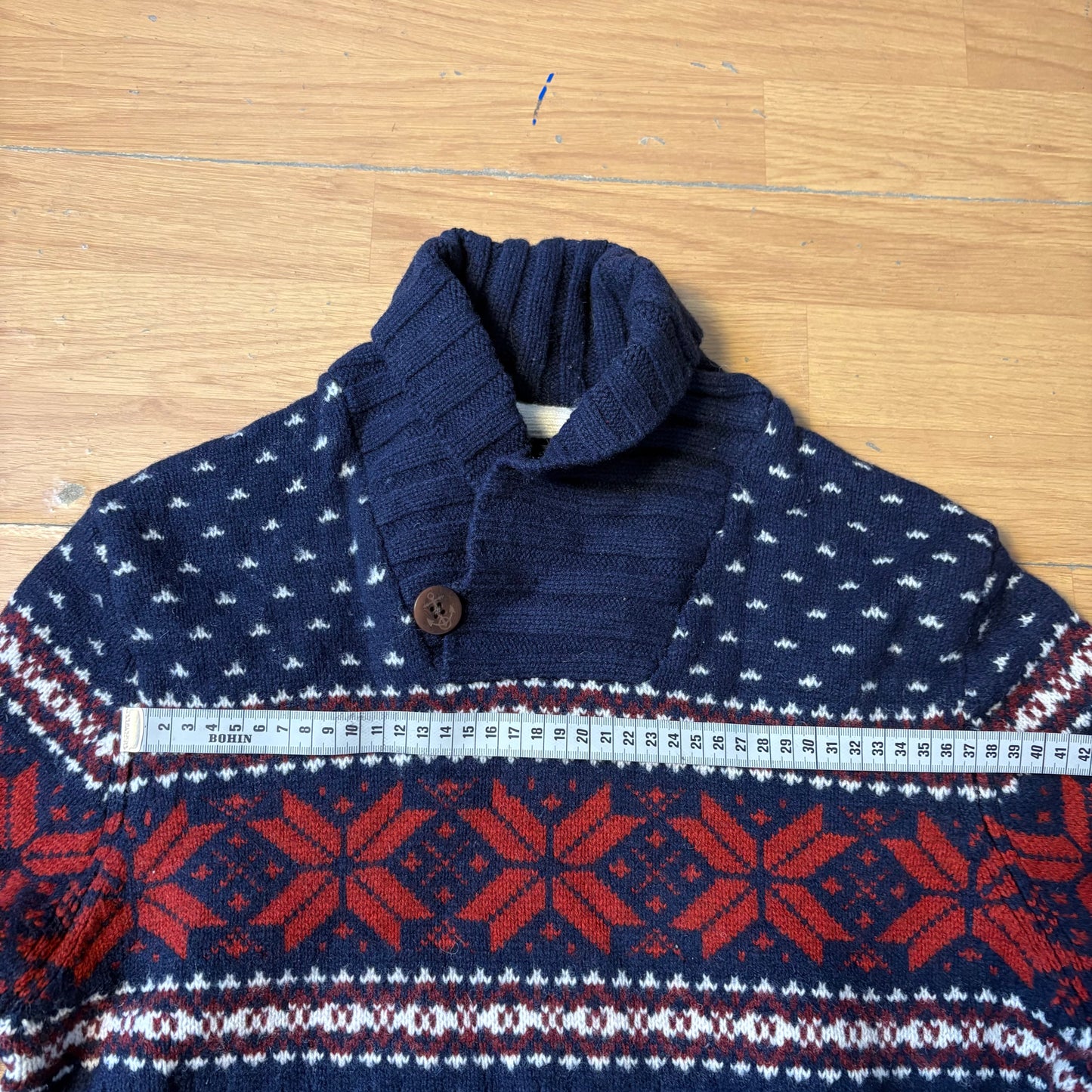 Pull en maille bleu - Land’s End - Taille L