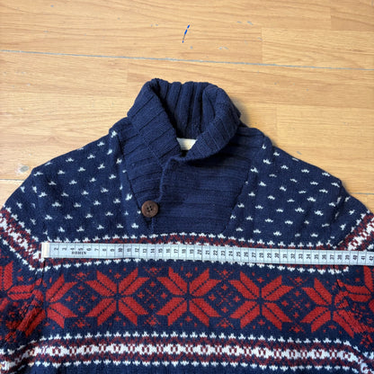 Pull en maille bleu - Land’s End - Taille L