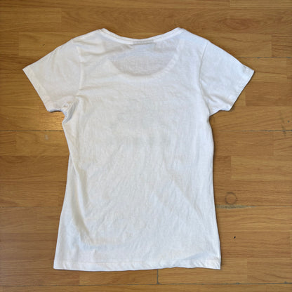 T-shirt blanc vintage - Kappa - Taille 34