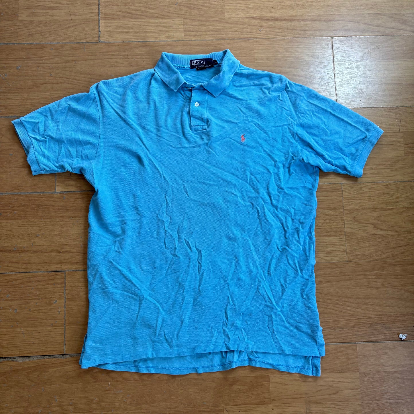 Polo bleu ciel - Polo by Ralph Lauren - Taille L
