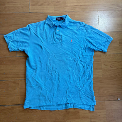 Polo bleu ciel - Polo by Ralph Lauren - Taille L