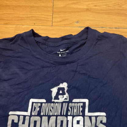 T-shirt bleu foncé - Nike - Taille L