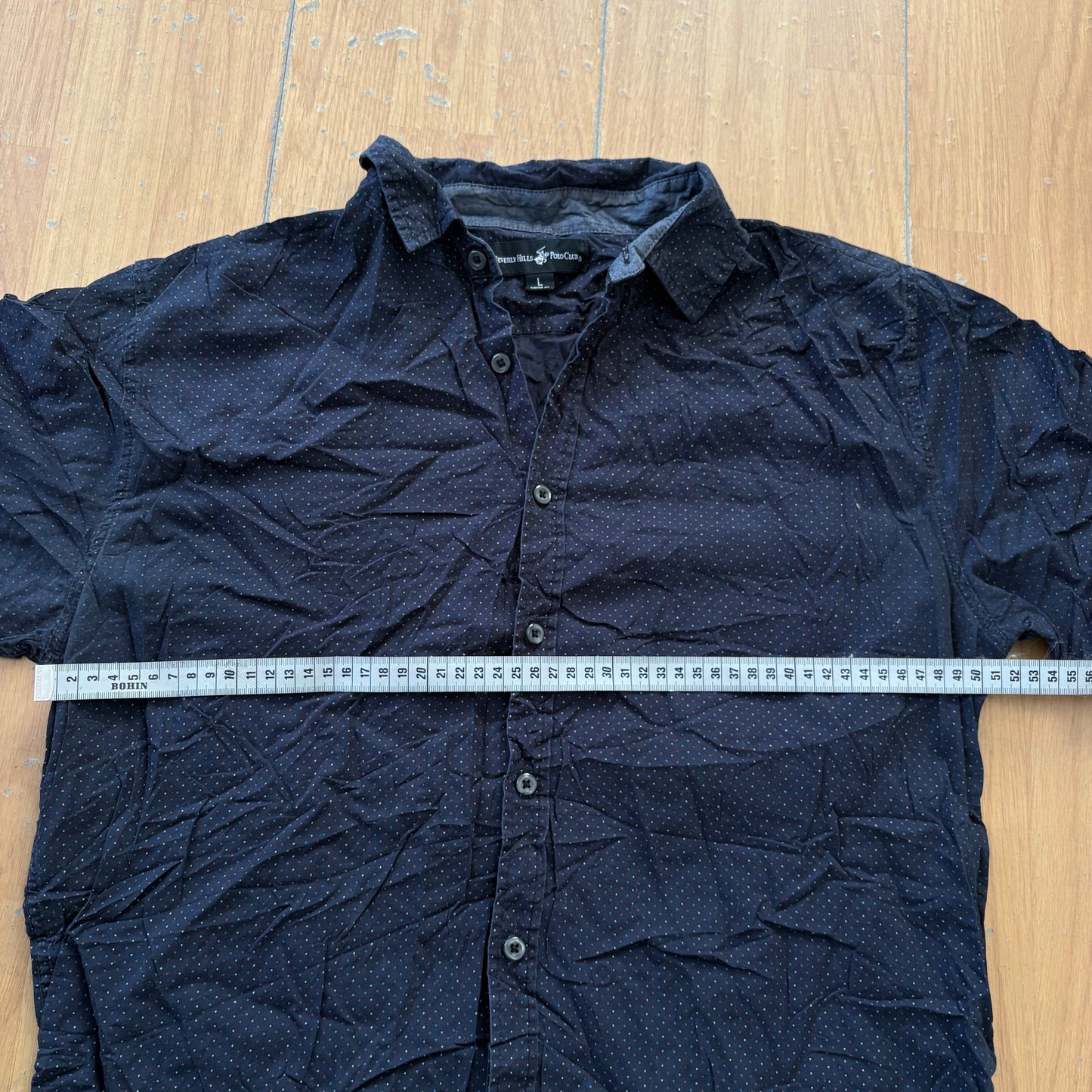 Chemise sans manche bleu a pois - Beverly Hills Polo Club - Taille L