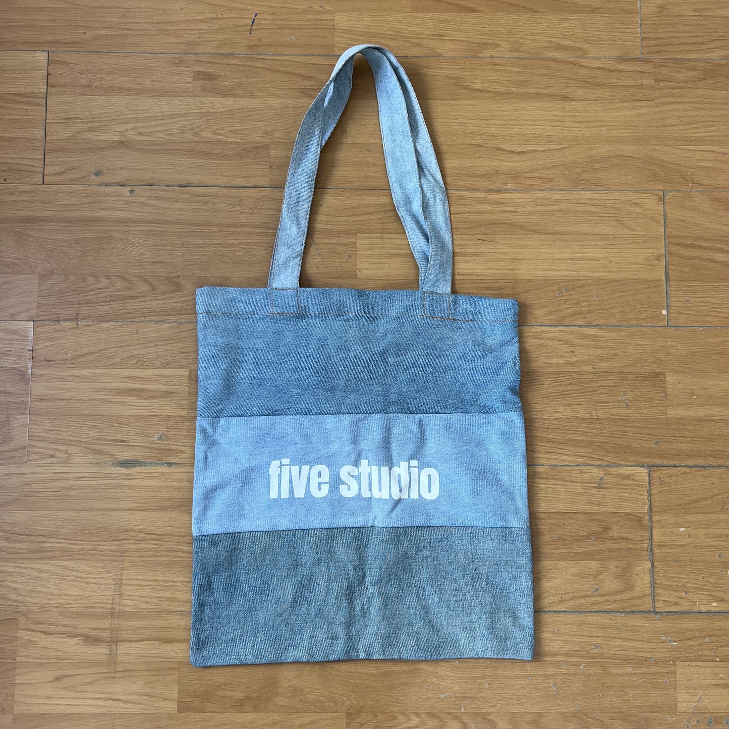 Sac tote bag en denim - Five Studio by SARLOTTE
