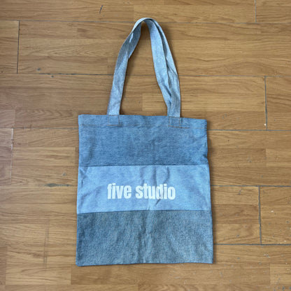 Sac tote bag en denim - Five Studio by SARLOTTE