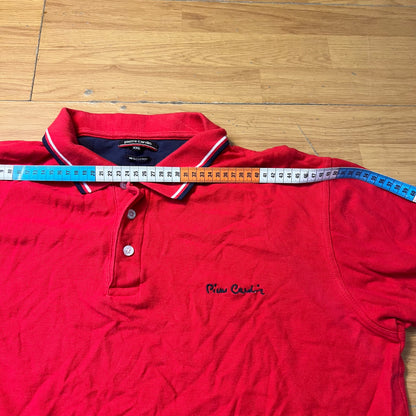 Polo rouge - Pierre Cardin - Taille XXL