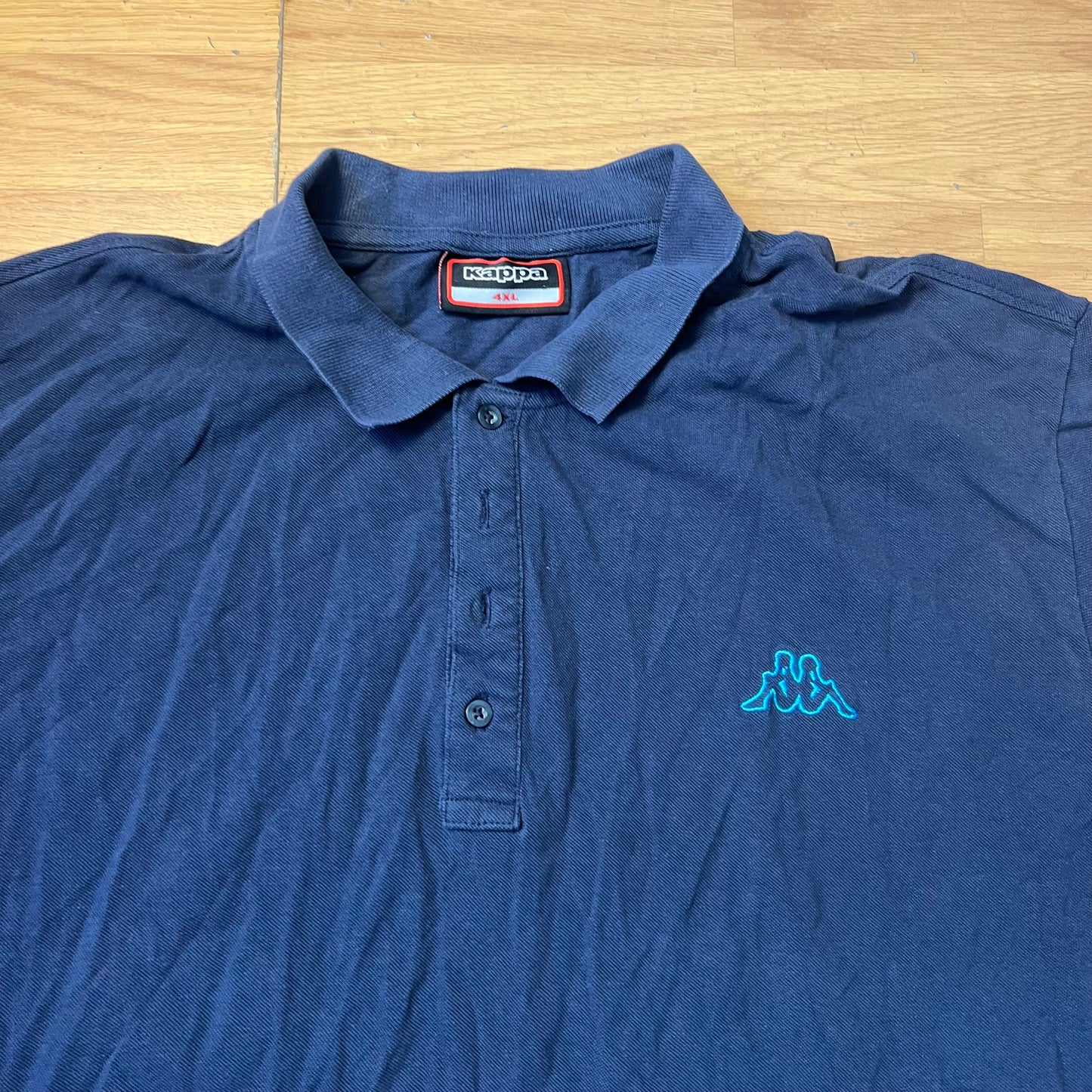 Polo bleu foncé - Kappa - Taille XXXXL