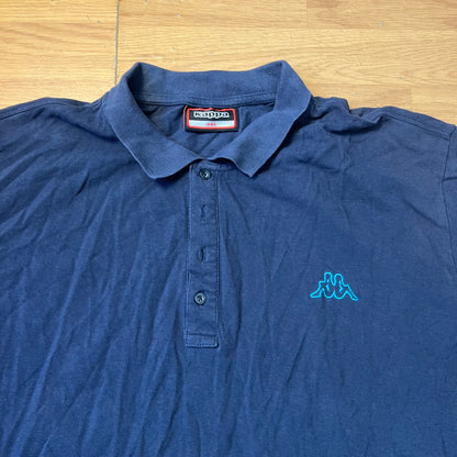 Polo bleu foncé - Kappa - Taille XXXXL