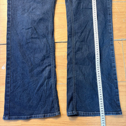 Jean bleu brut Mid rise Bootcut - Lee Riders - Taille XL