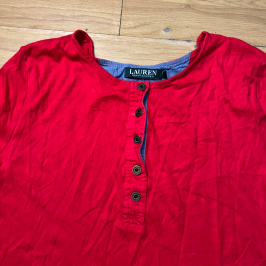 T-shirt rouge - Ralph Lauren - Taille S
