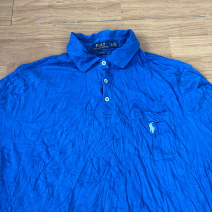 Polo bleu - Ralph Lauren - Taille XL
