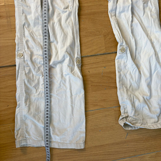 Pantalon cargo beige - Tommy Hilfiger - Taille L