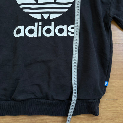 Sweatshirt crewneck noir - Adidas - Taille XS