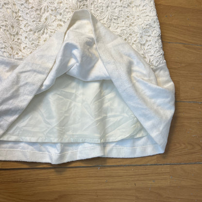 Robe midi blanche by ZAINAB