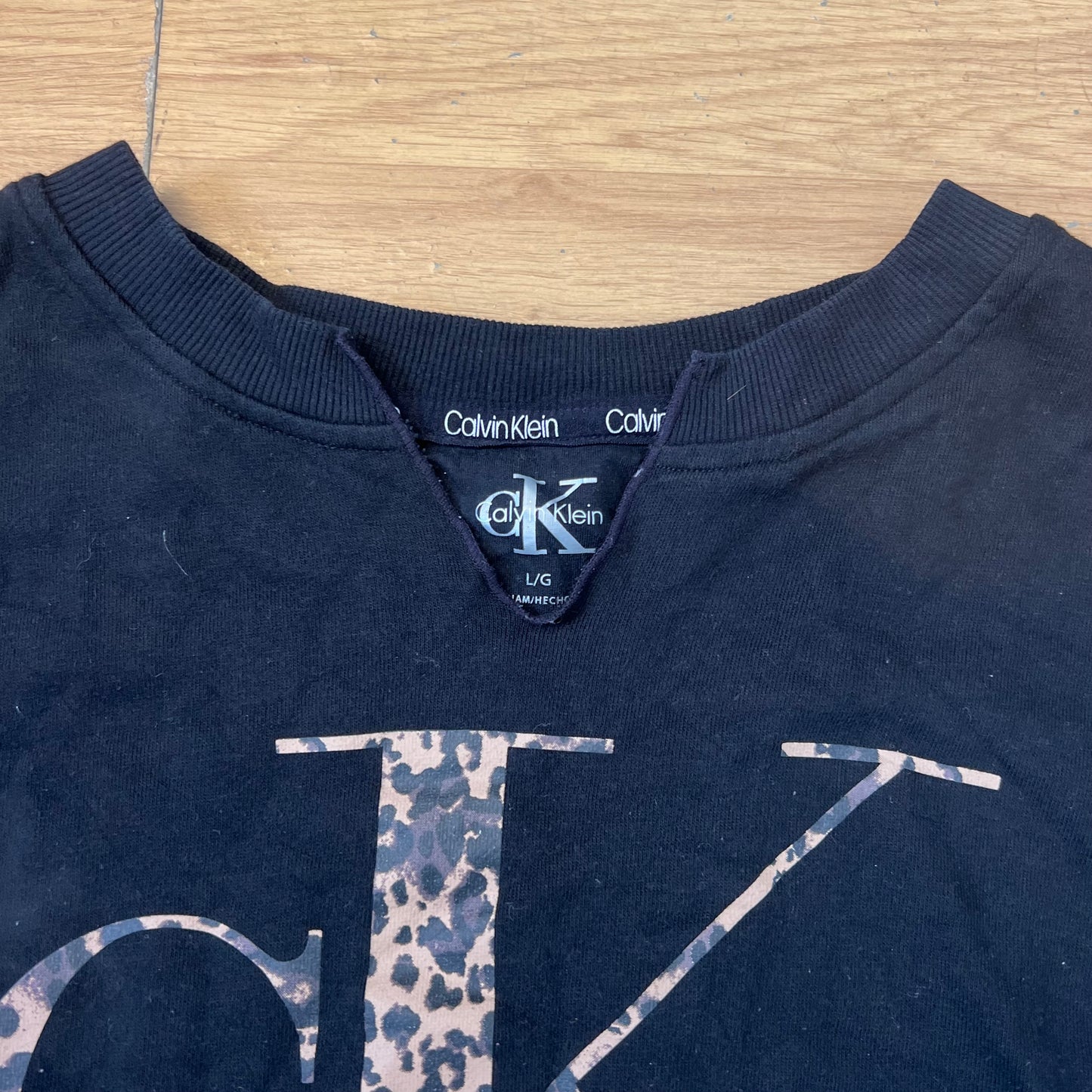 Sweat noir - Calvin Klein - Taille L