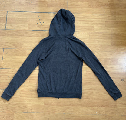 Sweat zippé gris - Nike - Taille S