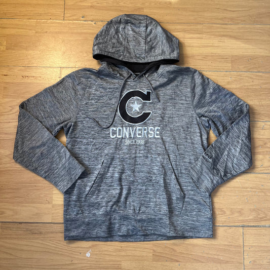 Hoodie gris - Converse - Taille L