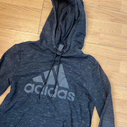 Sweat à capuche gris foncé - Adidas - Taille XS
