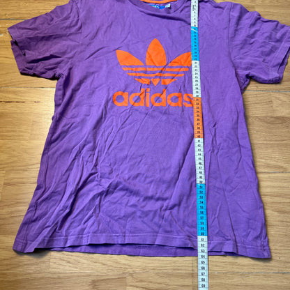 T-shirt violet et orange - Adidas - Taille S