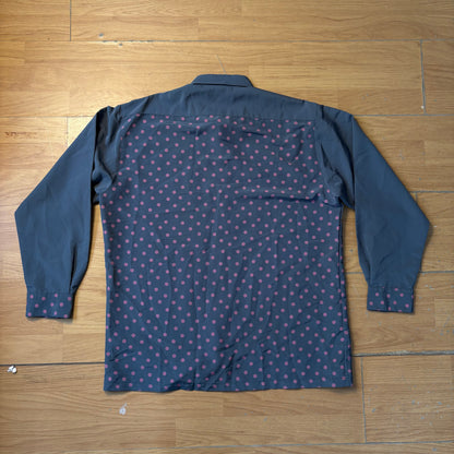 Chemise verte à pois - Rosamclub - Taille L