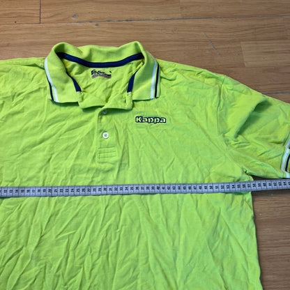 Polo vert fluo - Kappa - Taille XXL