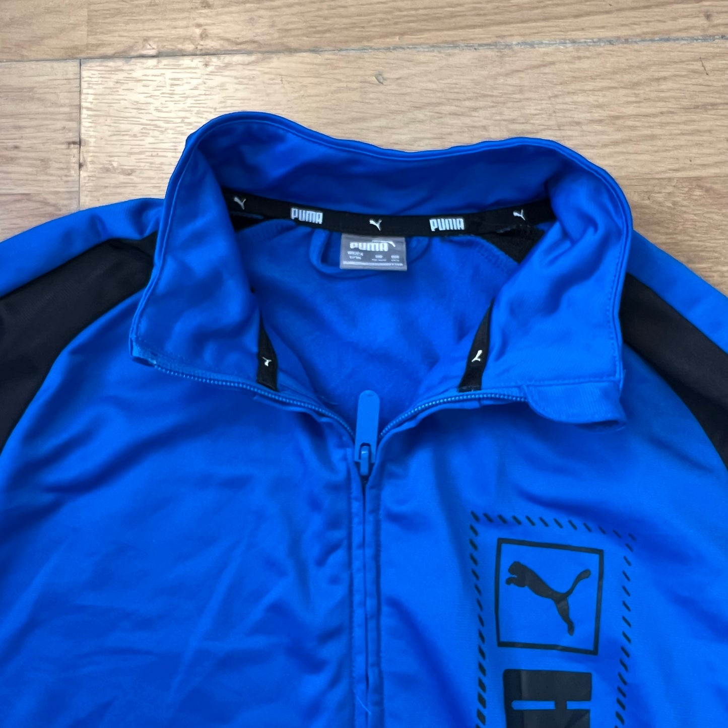 Veste de sport bleue zippée - Puma - Taille L