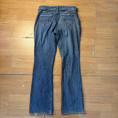 Jean délavé bleu clair coupe Mid Rise Bootcut - Lee Riders - Taille M
