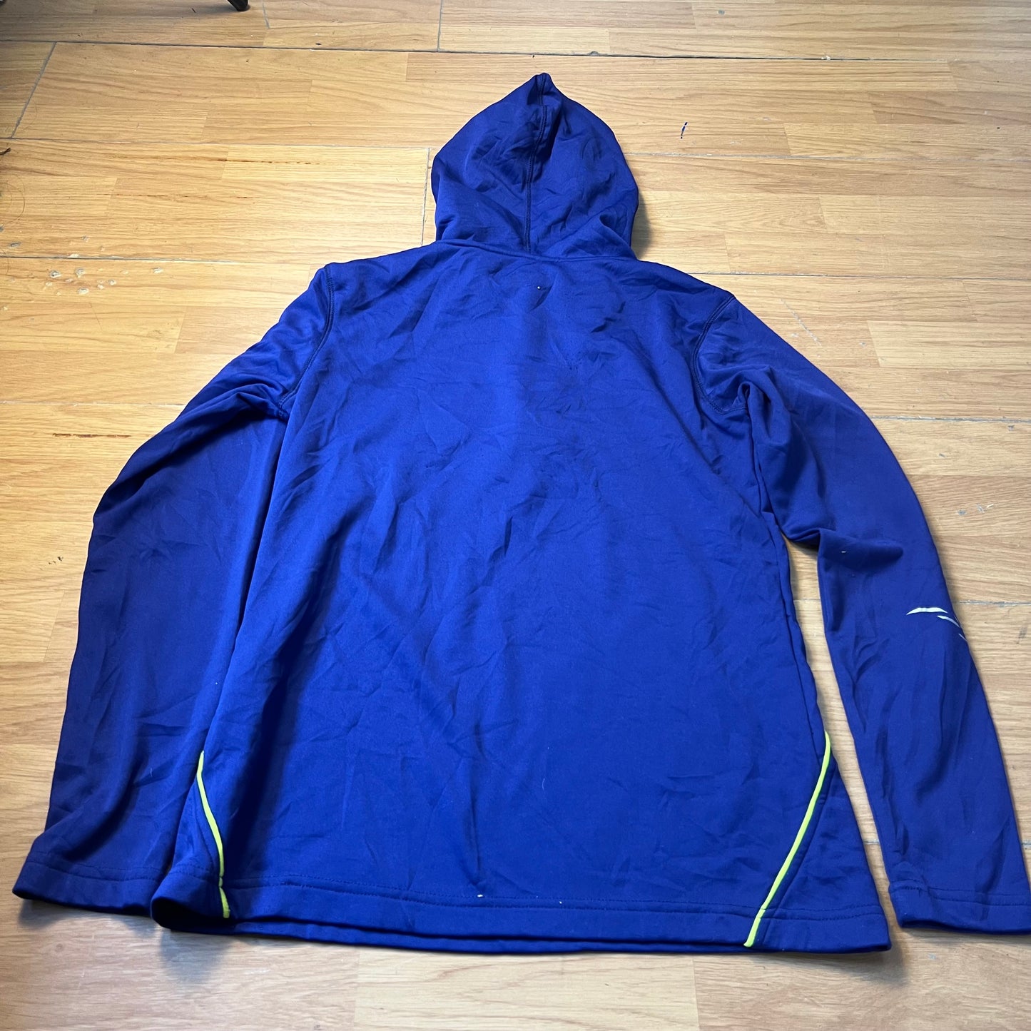 Sweat à capuche sport demi-zip bleu foncé - Fila - Taille M