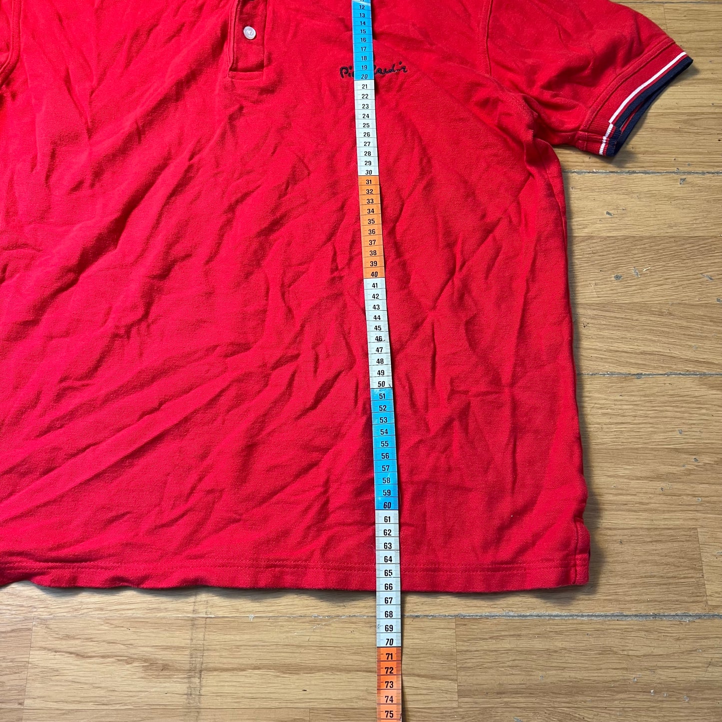 Polo rouge - Pierre Cardin - Taille XXL