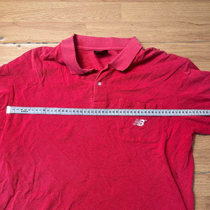Polo rouge New Balance – Taille – L
