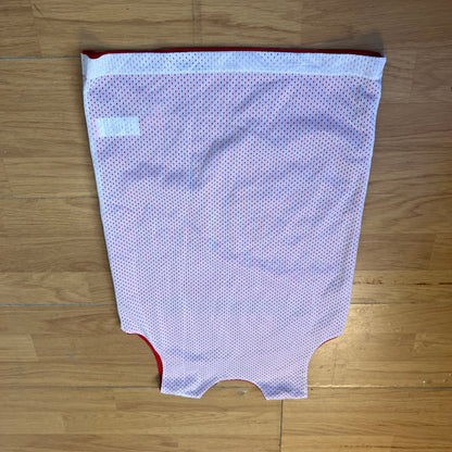 Débardeur réversible style basketball rouge et blanc - Taille S