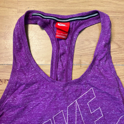 Top sport crop violet - Nike - Taille S