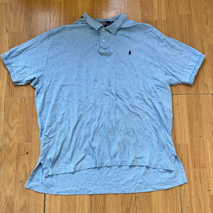 Polo Ralph Lauren bleu clair – Taille XXL