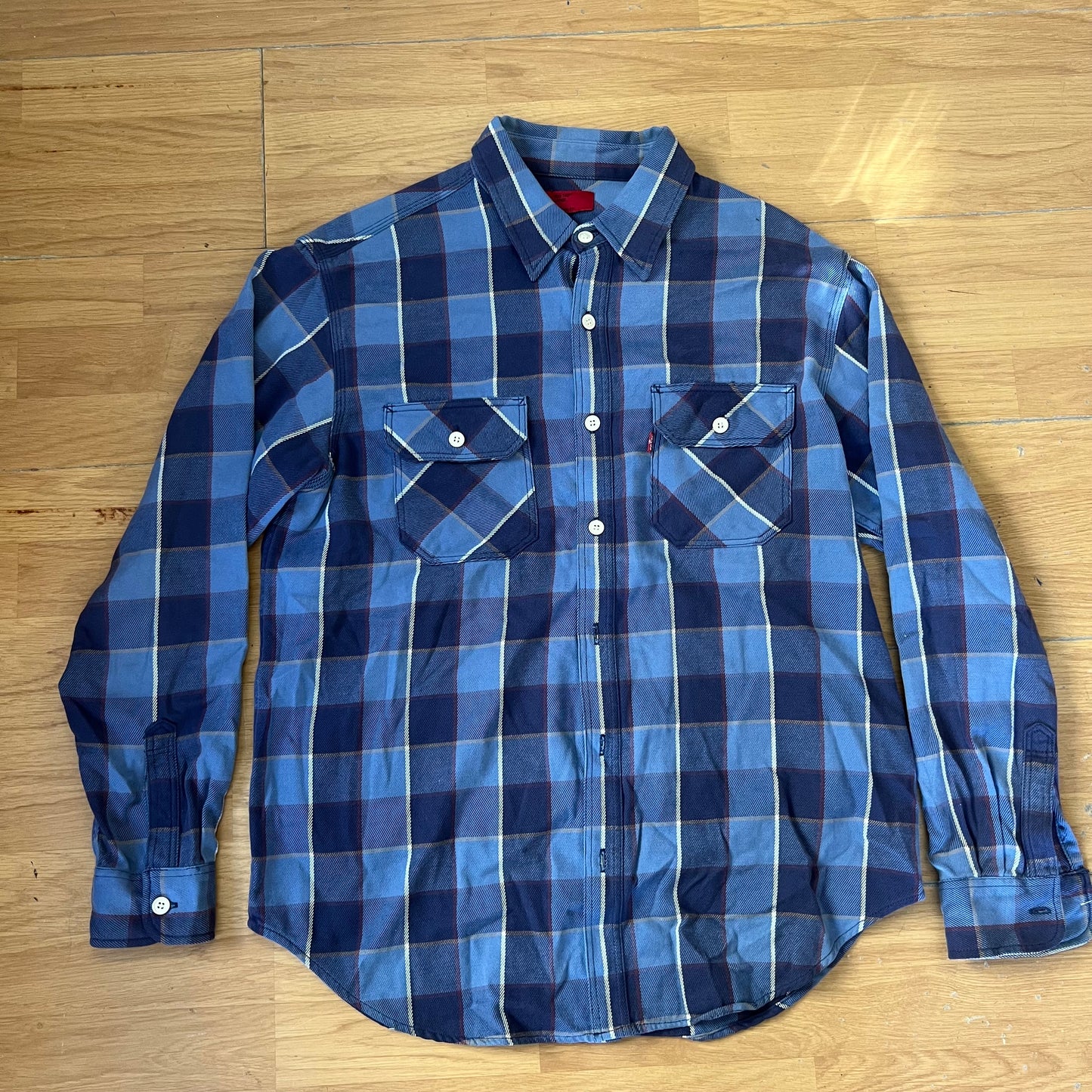 Chemise à carreaux bleu - Levi’s - Taille L