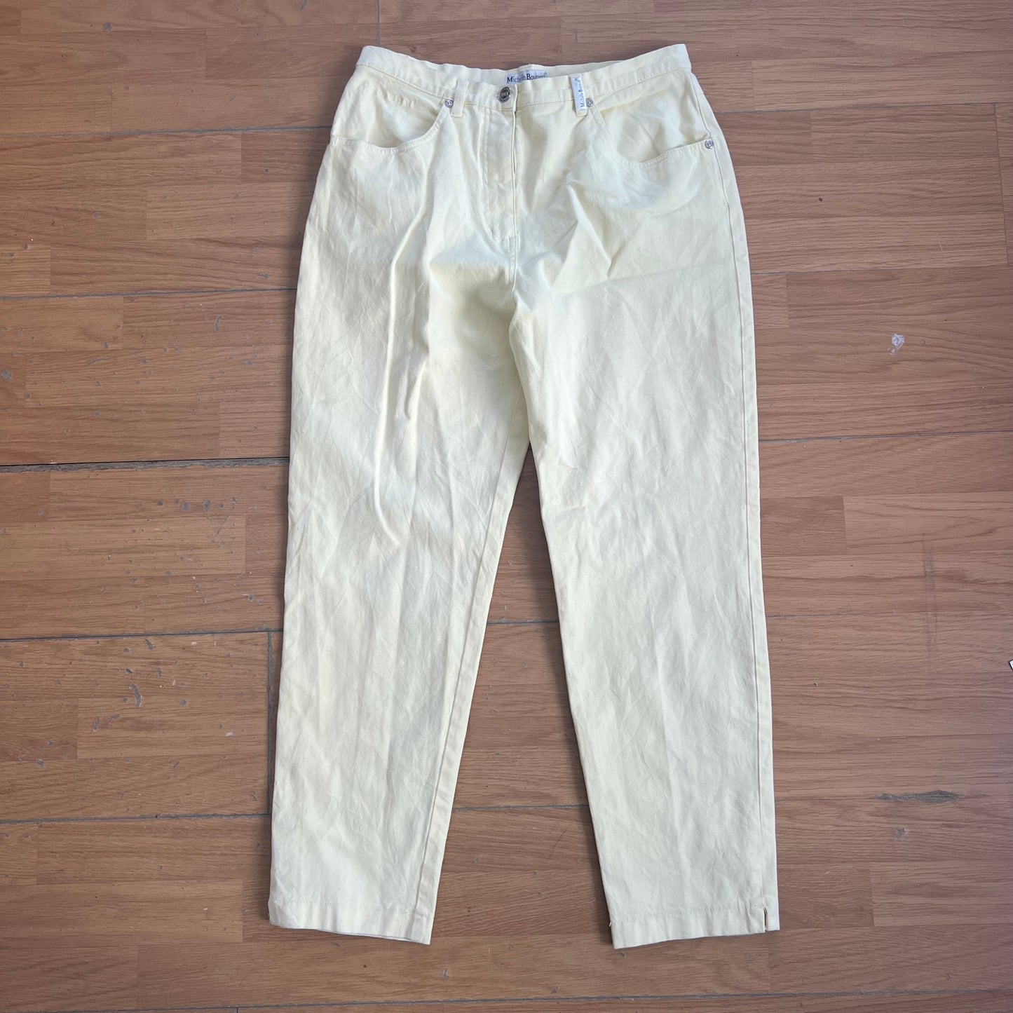 Jean jaune - Michele Boyard - Taille 21 by SARLOTTE