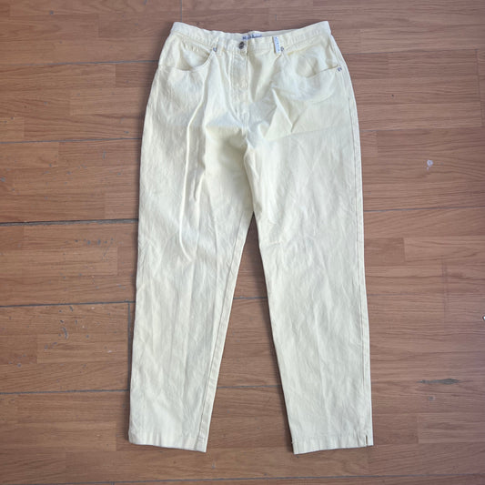 Jean jaune - Michele Boyard - Taille 21 by SARLOTTE