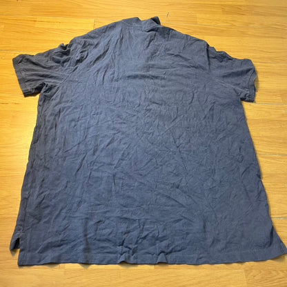 Polo bleu-gris - Ralph Lauren - Taille XXL