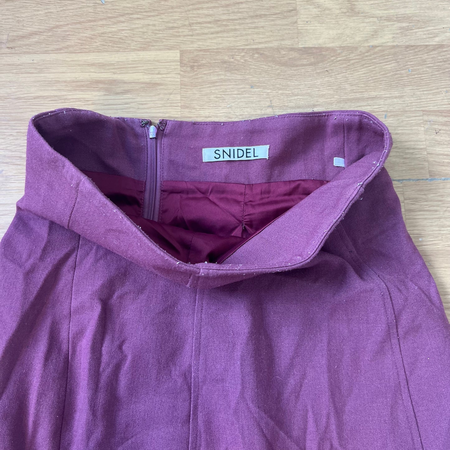Jupe mi-longue violette - Snidel - Taille S by DARCY